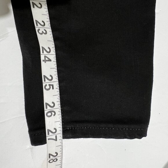 WHBM Mid-Rise The Jegging Black Stretchy Pants Size 10 Flattering Jeggings - Picture 12 of 14